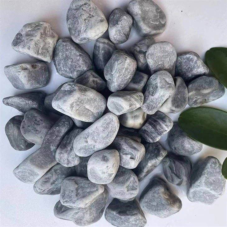 3 grey pebble
