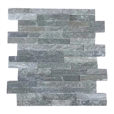 Skrilasto siva razdeljena obrazna ploščica